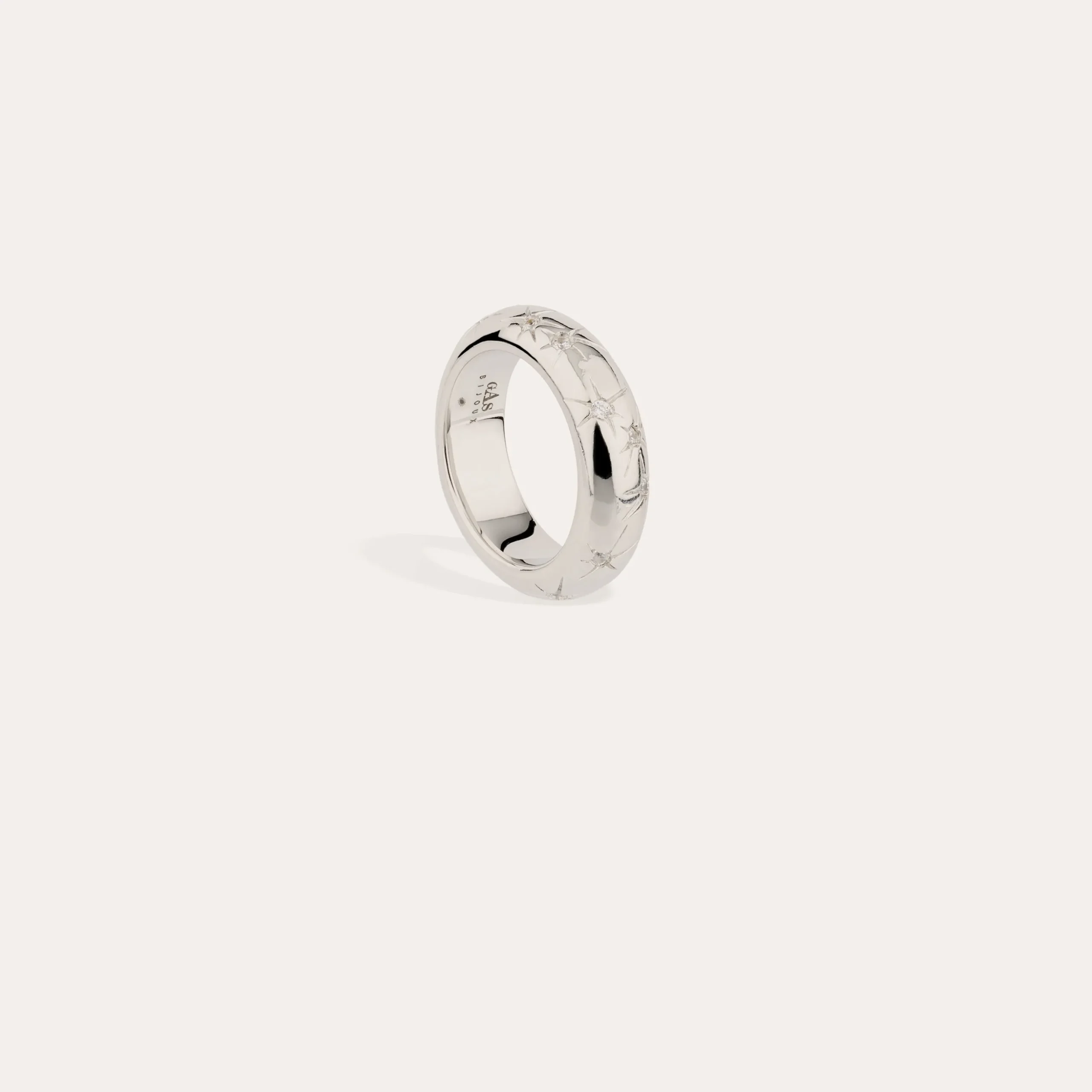 Bague Alliance Comète strass