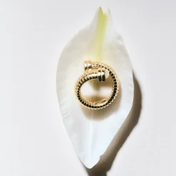 Bague Antigone - Nacre blanche