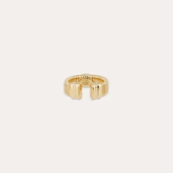 Bague Strada Jonc - Cornaline & Oeil de tigre