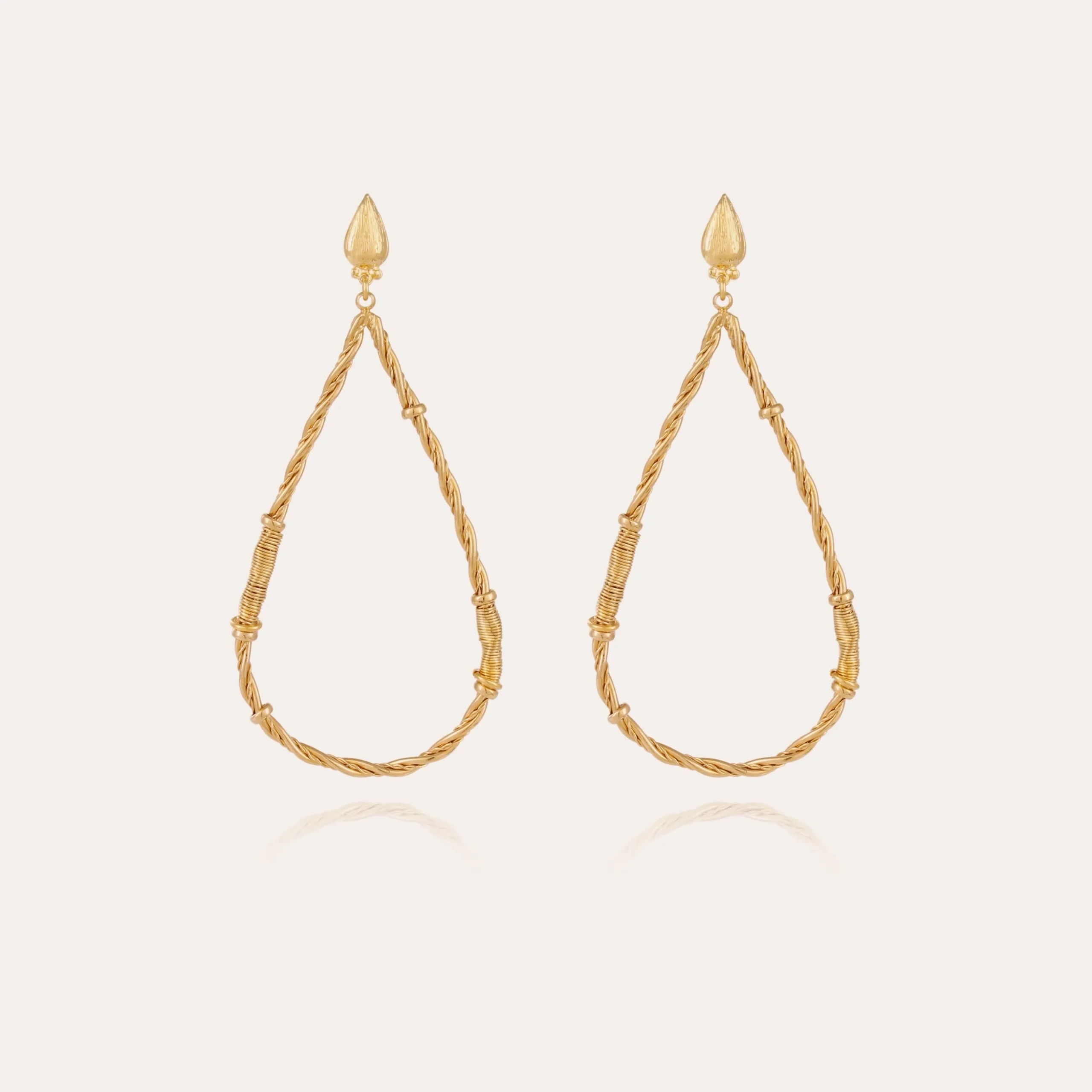 Boucles d'oreilles Bibi Torsade