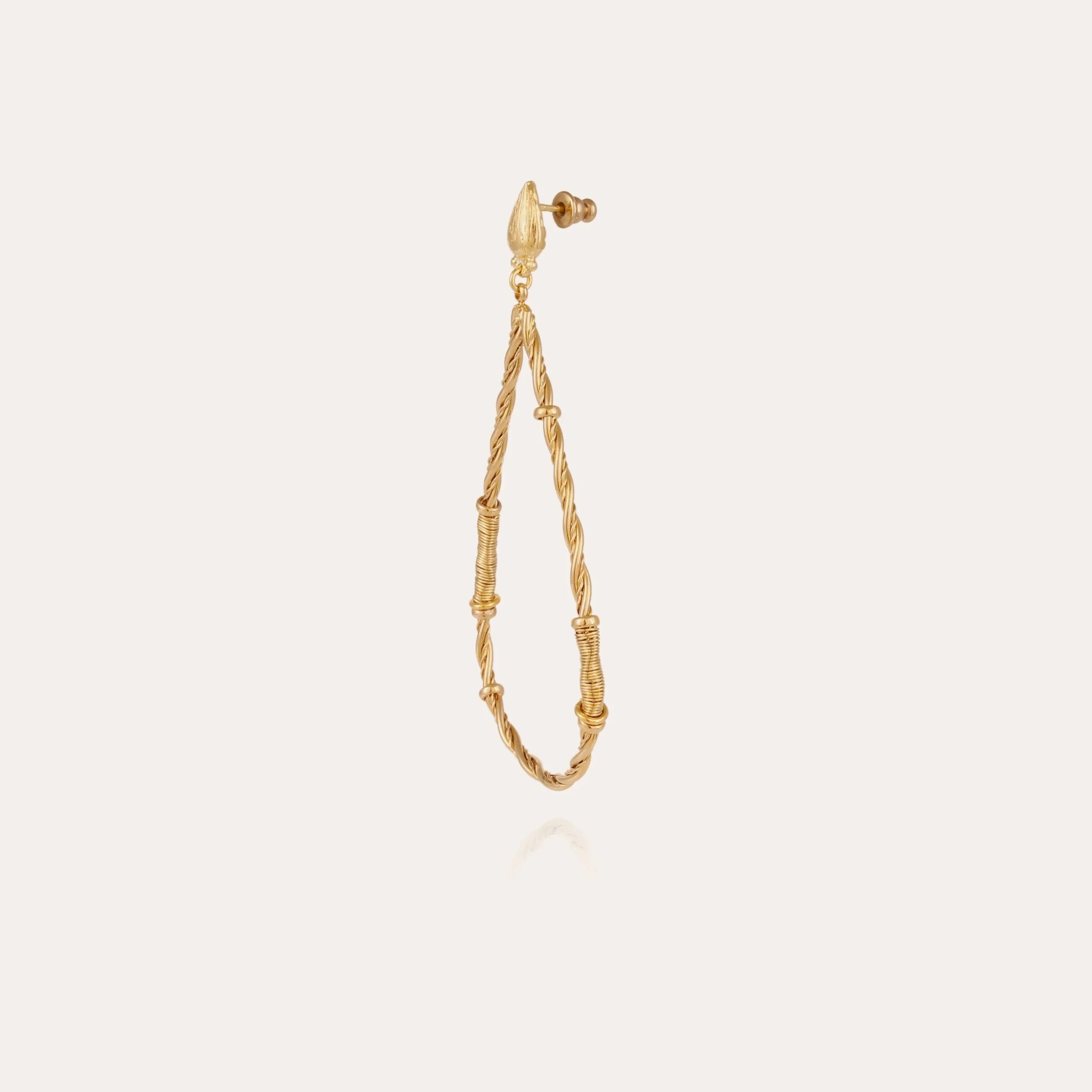 Boucles d'oreilles Bibi Torsade