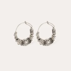 Boucles d'oreilles créoles Aloha mini