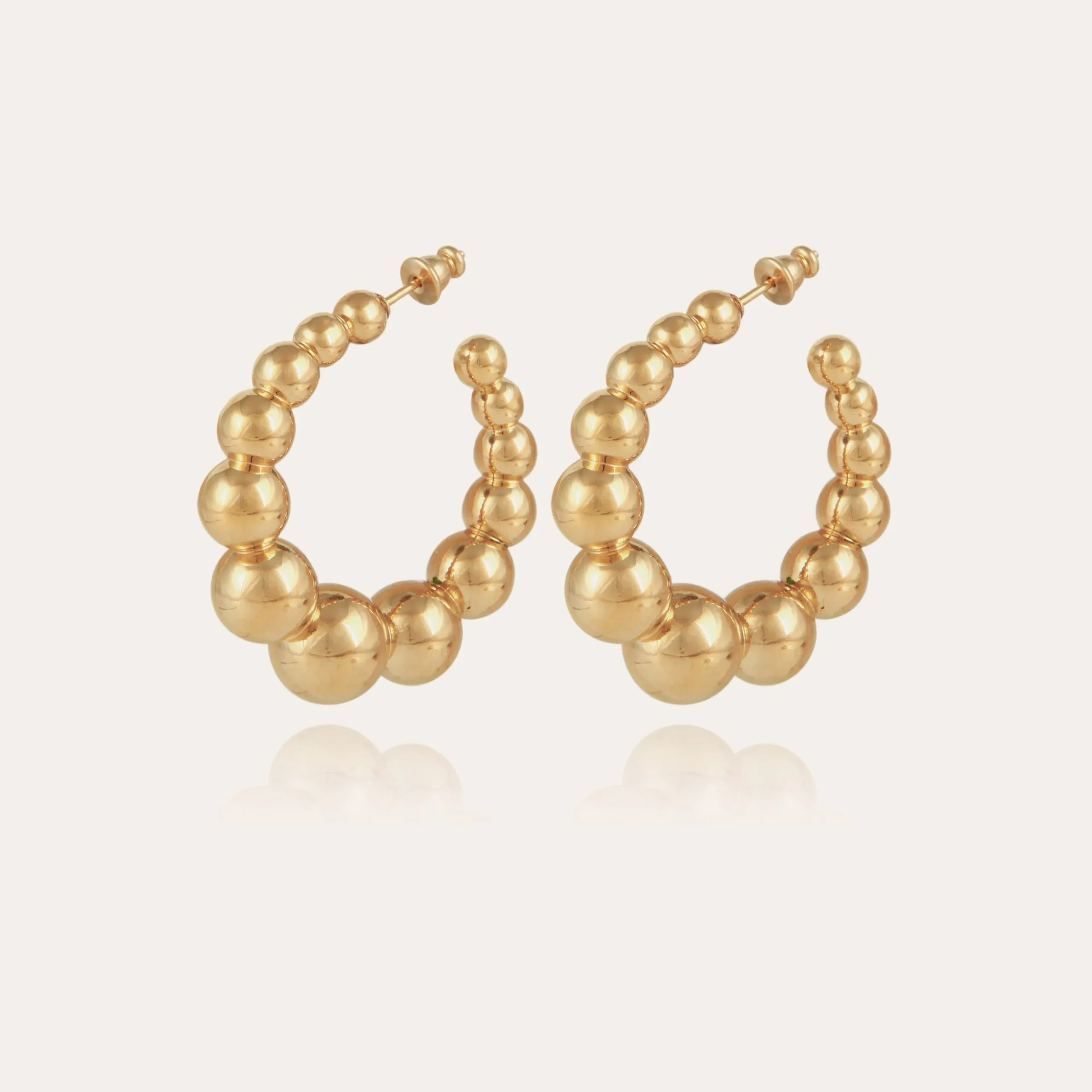 Boucles d'oreilles créoles Andy petit modèle