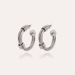 Boucles d'oreilles créoles Ariane petit modèle
