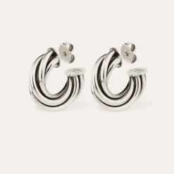 Boucles d'oreilles créoles Atik moyen modèle
