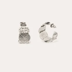 Boucles d'oreilles créoles Cuore petit modèle
