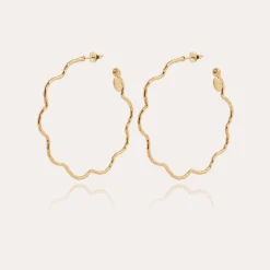 Boucles d'oreilles créoles Florette