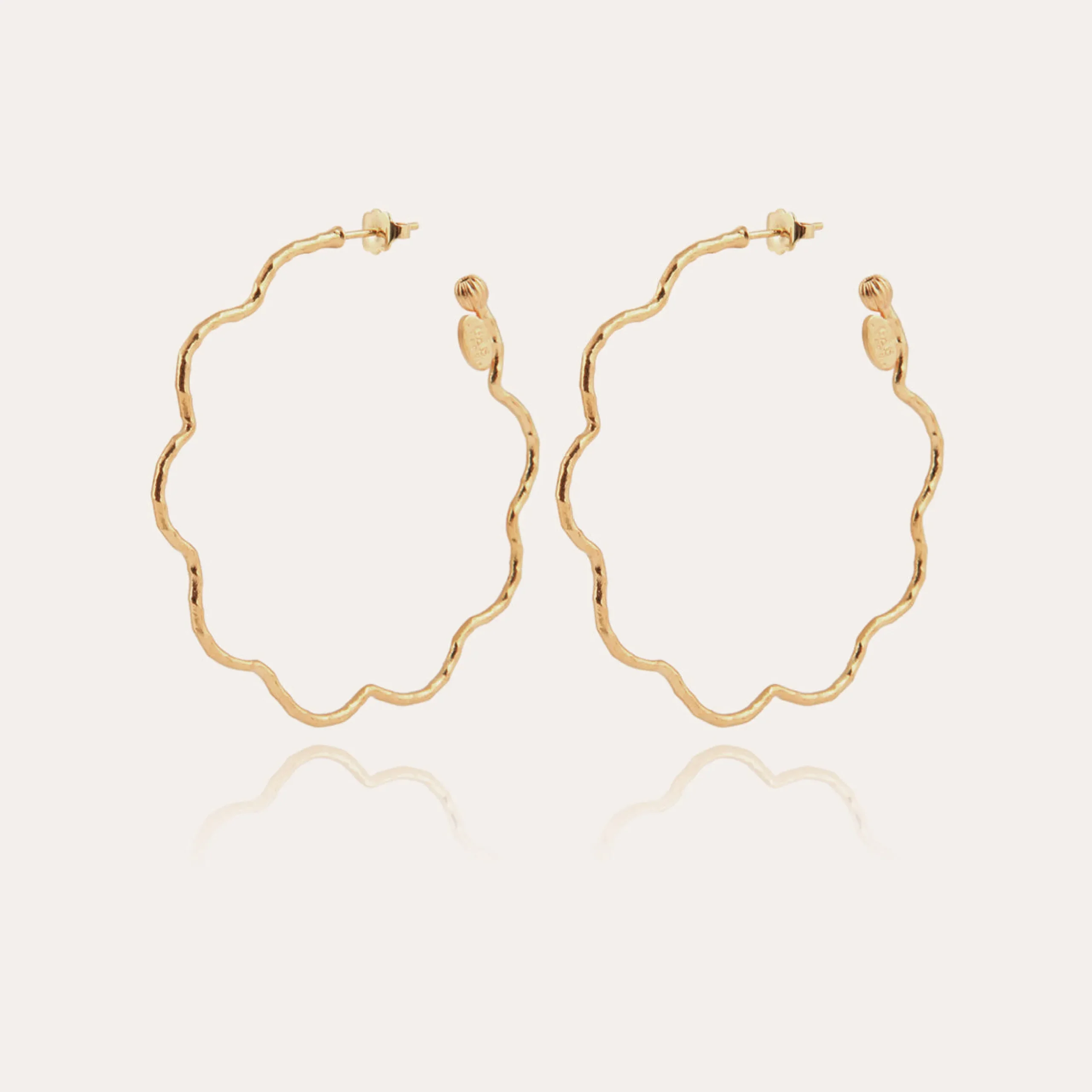 Boucles d'oreilles créoles Florette