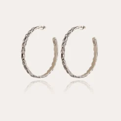 Boucles d'oreilles créoles Liane