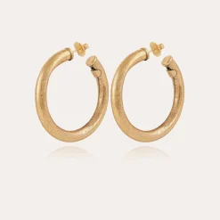 Boucles d'oreilles créoles Maoro petit modèle
