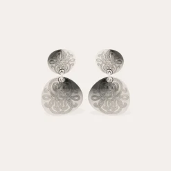 Boucles d'oreilles Diva double petit modèle