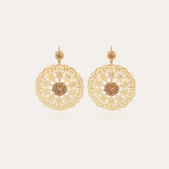 Boucles d'oreilles Flocon petit modèle