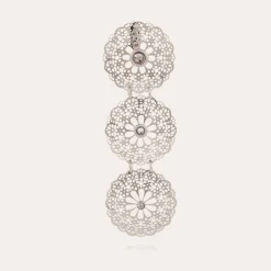 Boucles d'oreilles Flocon Triple mini