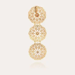 Boucles d'oreilles Flocon Triple mini