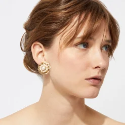 Boucles d'oreilles Leonie - Perles de Culture