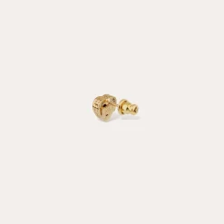 Boucles d'oreilles puce Amore strass
