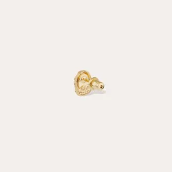 Boucles d'oreilles puce Scaramouche émail