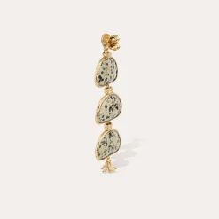 Boucles d'oreilles Silenza - Jaspe Dalmatien