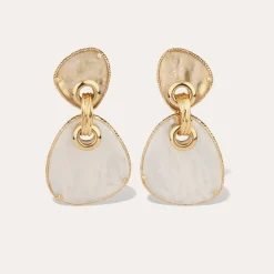 Boucles d'oreilles Silia grand modèle - Crystal