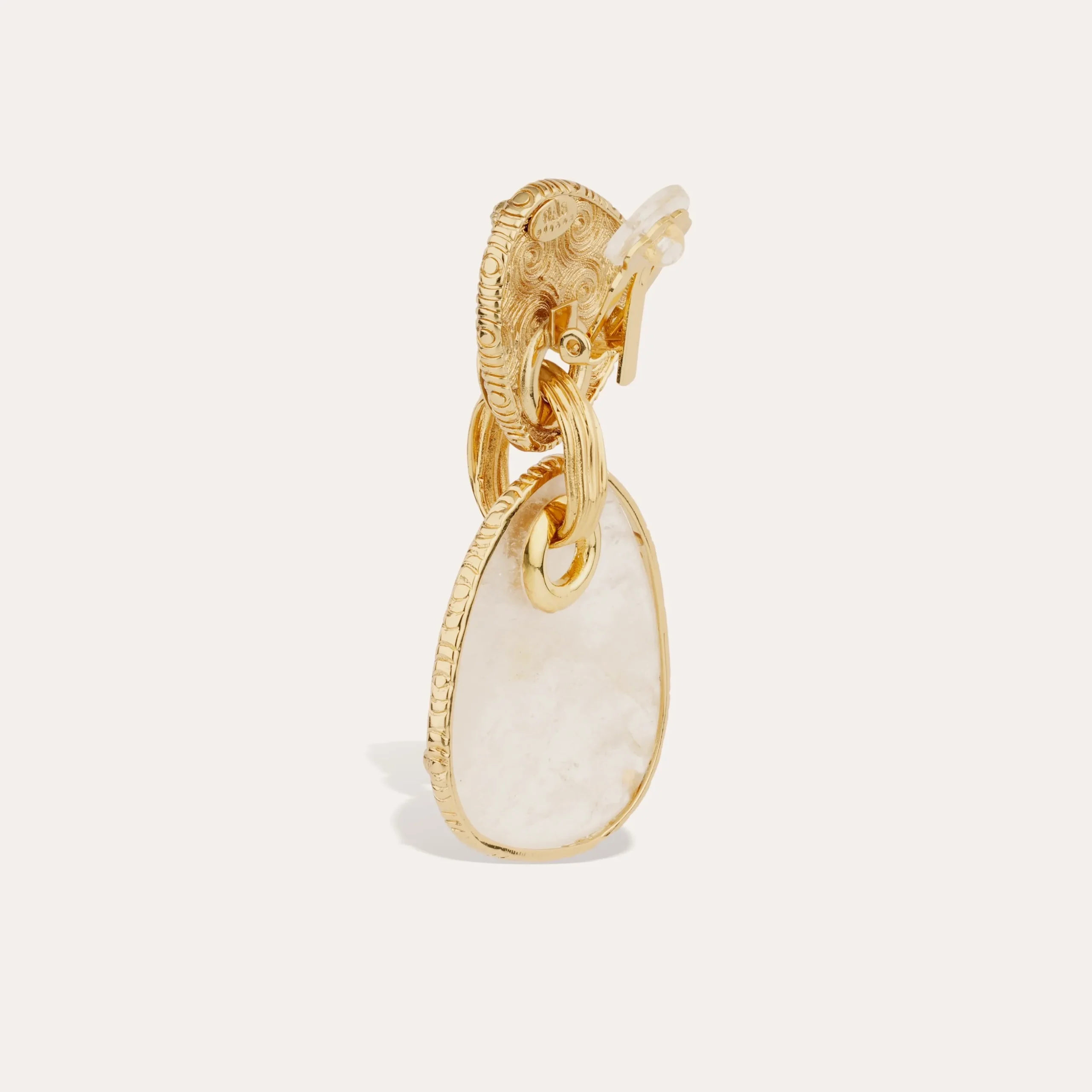 Boucles d'oreilles Silia grand modèle - Crystal