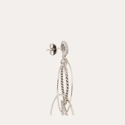 Boucles d'oreilles Torsade Multi