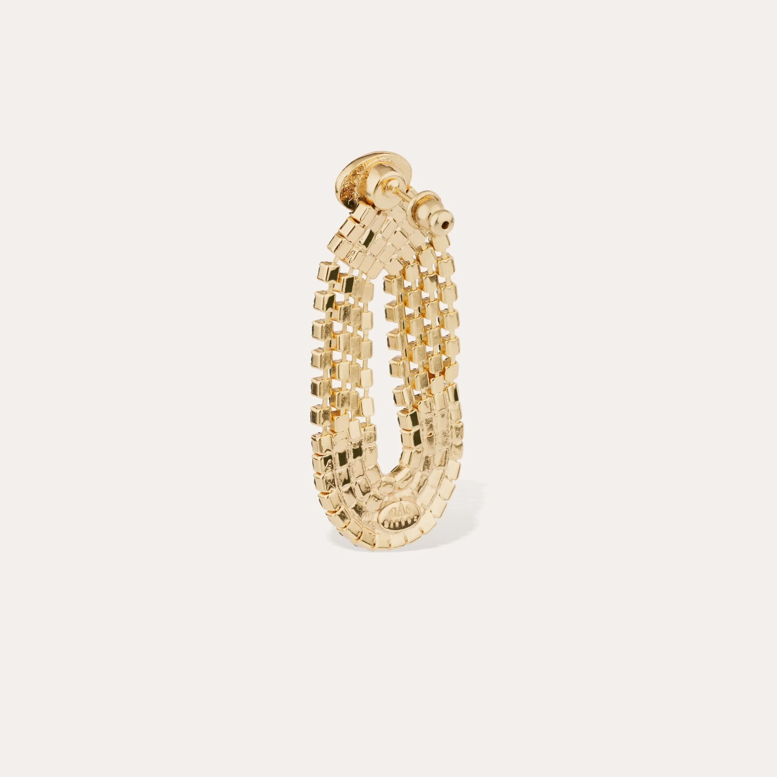 Boucles d'oreilles Trevise strass