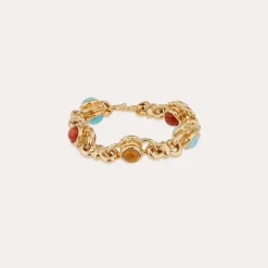 Bracelet Amarante multi - Cornaline & Rhodonite