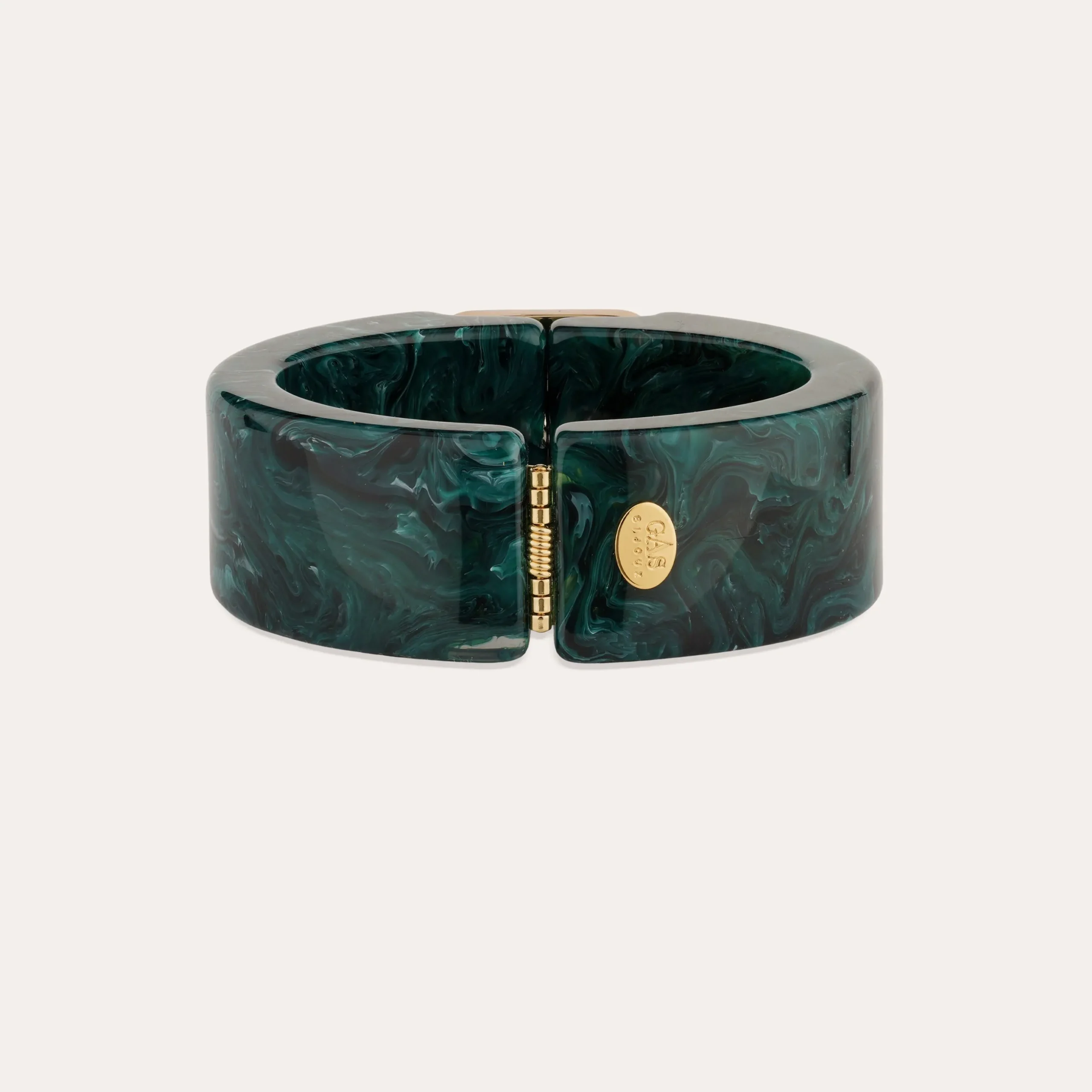 Bracelet Arty acétate - Vert - Bois