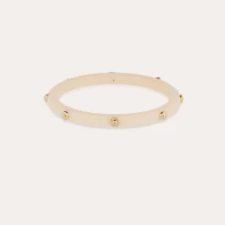 Bracelet Caftan acétate - Ivoire
