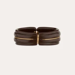 Bracelet Ecume acetate - Marron