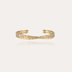 Bracelet jonc Liane croisé mini