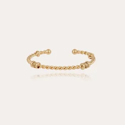 Bracelet jonc Torsade large