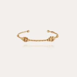 Bracelet jonc Torsade strass petit modèle