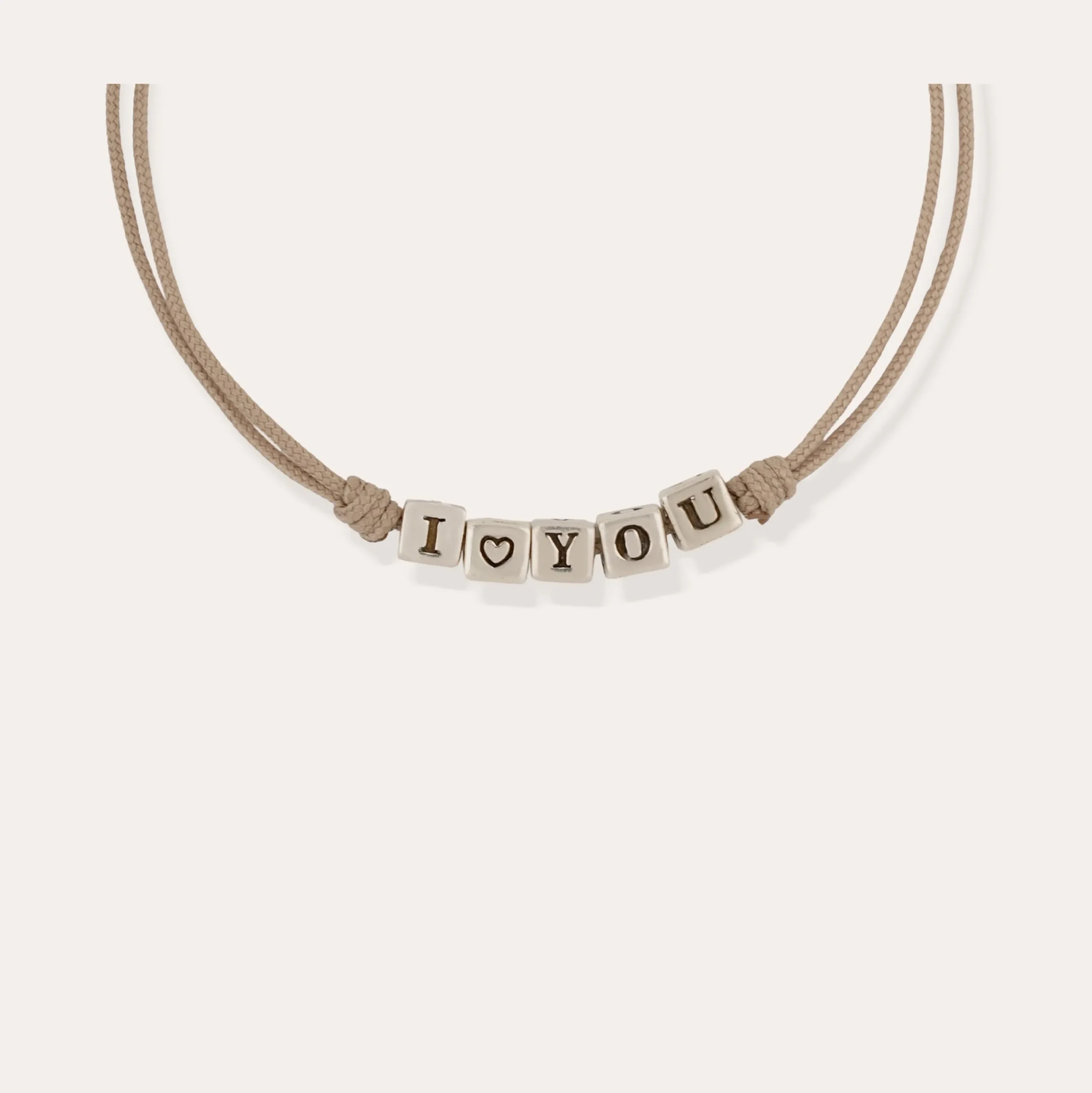Bracelet lien I Love You