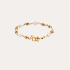 Bracelet Rosario - Nacre blanche