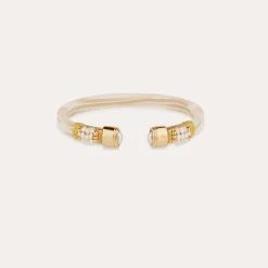 Bracelet Sarina acétate - Ivoire
