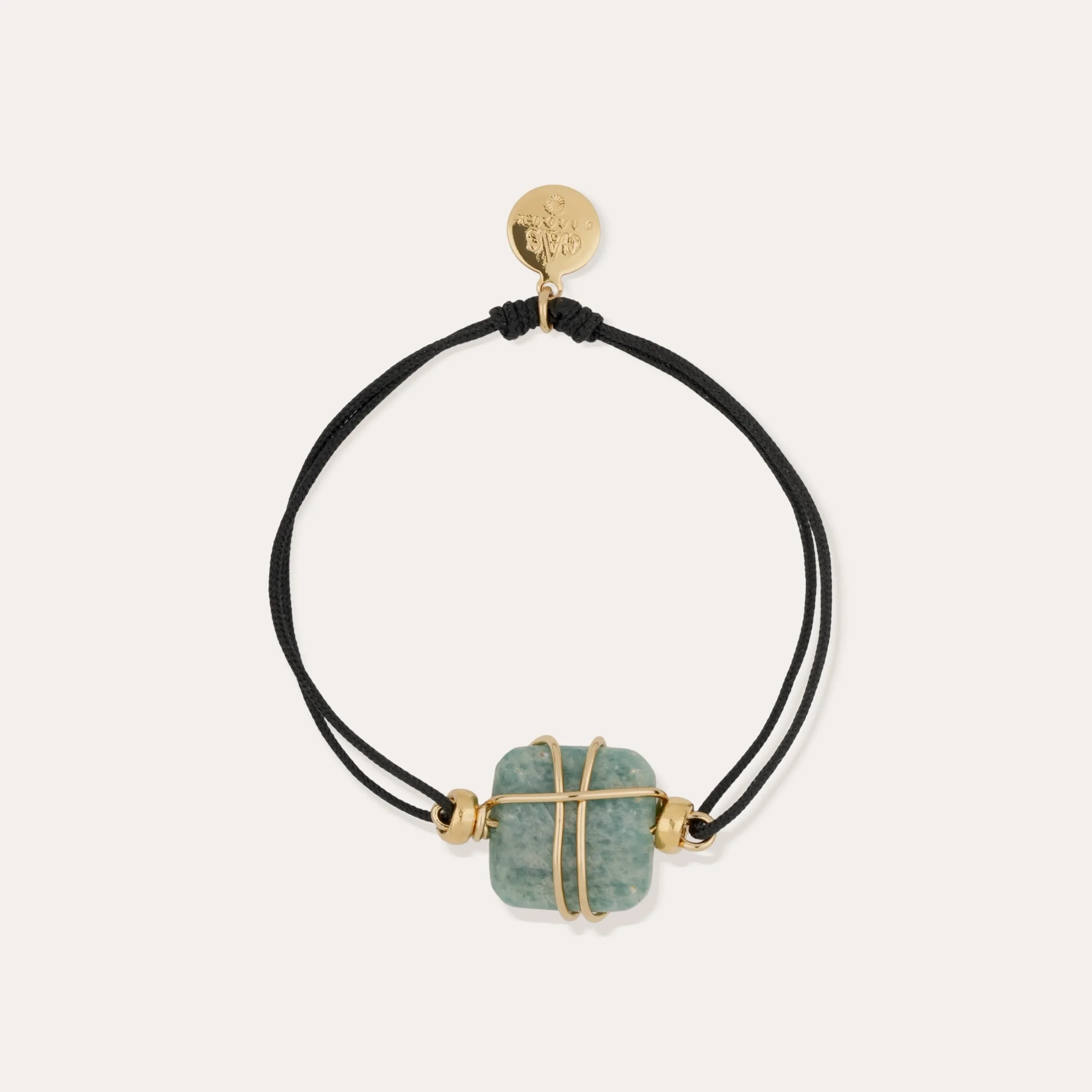 Bracelet Square mini lien - Amazonite