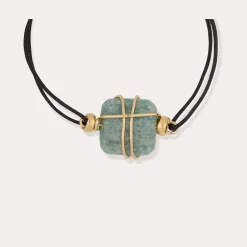 Bracelet Square mini lien - Amazonite