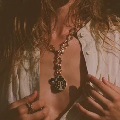 Charm pendentif Mirage Coccinelle émail grand modèle