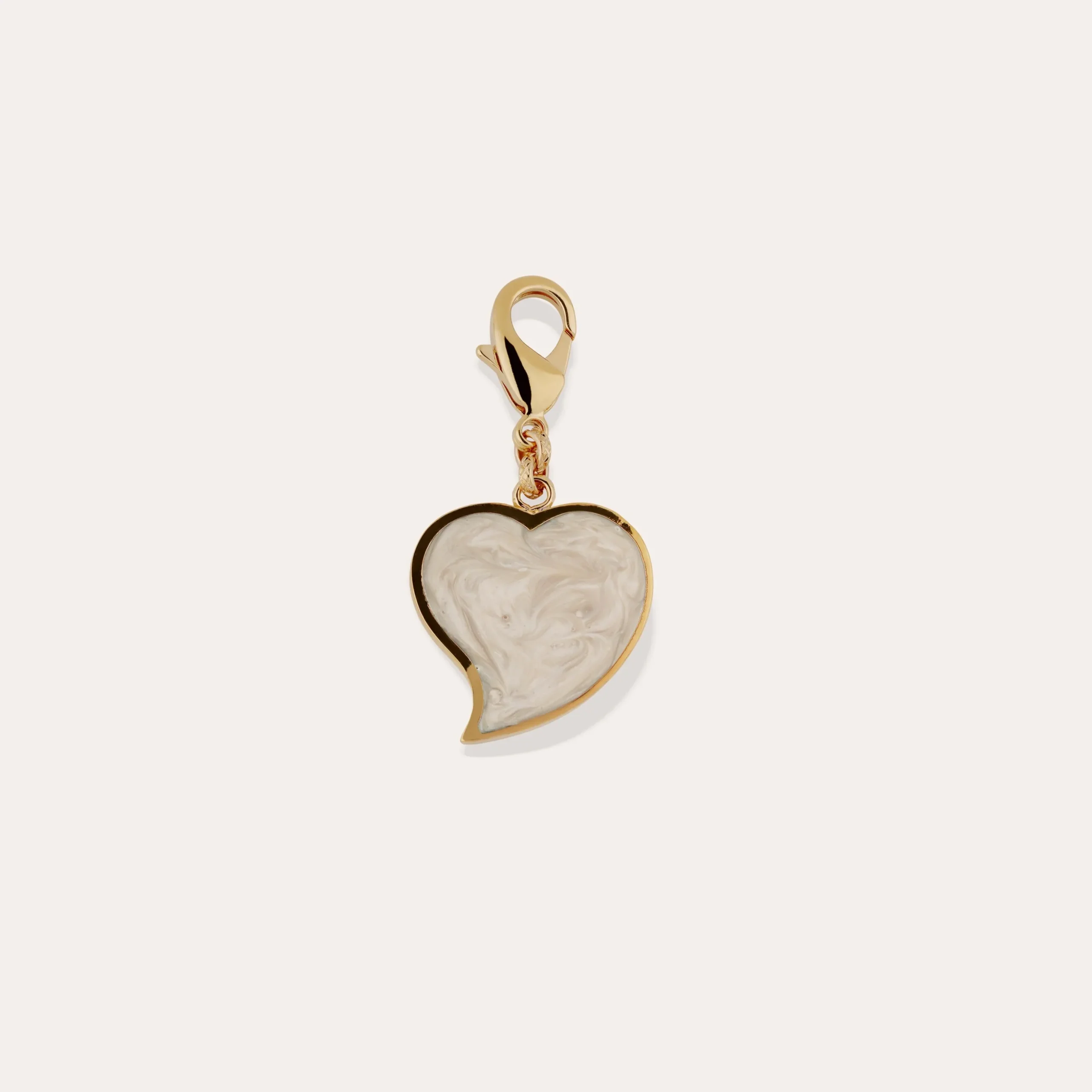 Charm pendentif Mirage Coeur émail grand modèle
