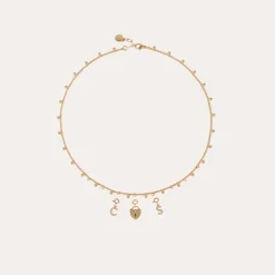 Charms pendentif lettre C strass