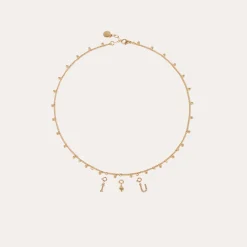 Charms pendentif lettre F strass