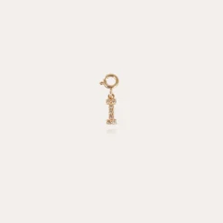 Charms pendentif lettre I strass