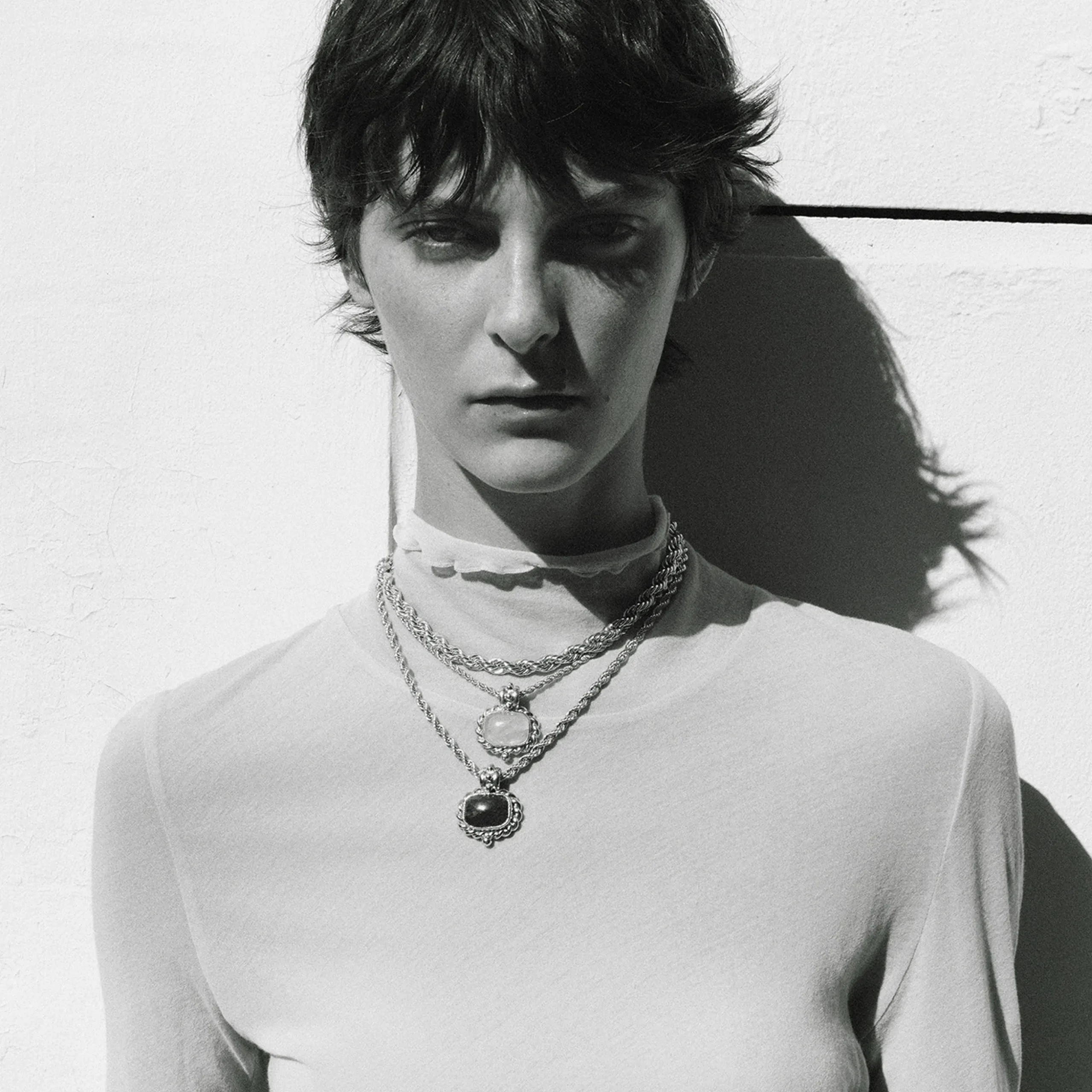 Collier Amarante - Bois