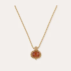 Collier Amarante - Cornaline