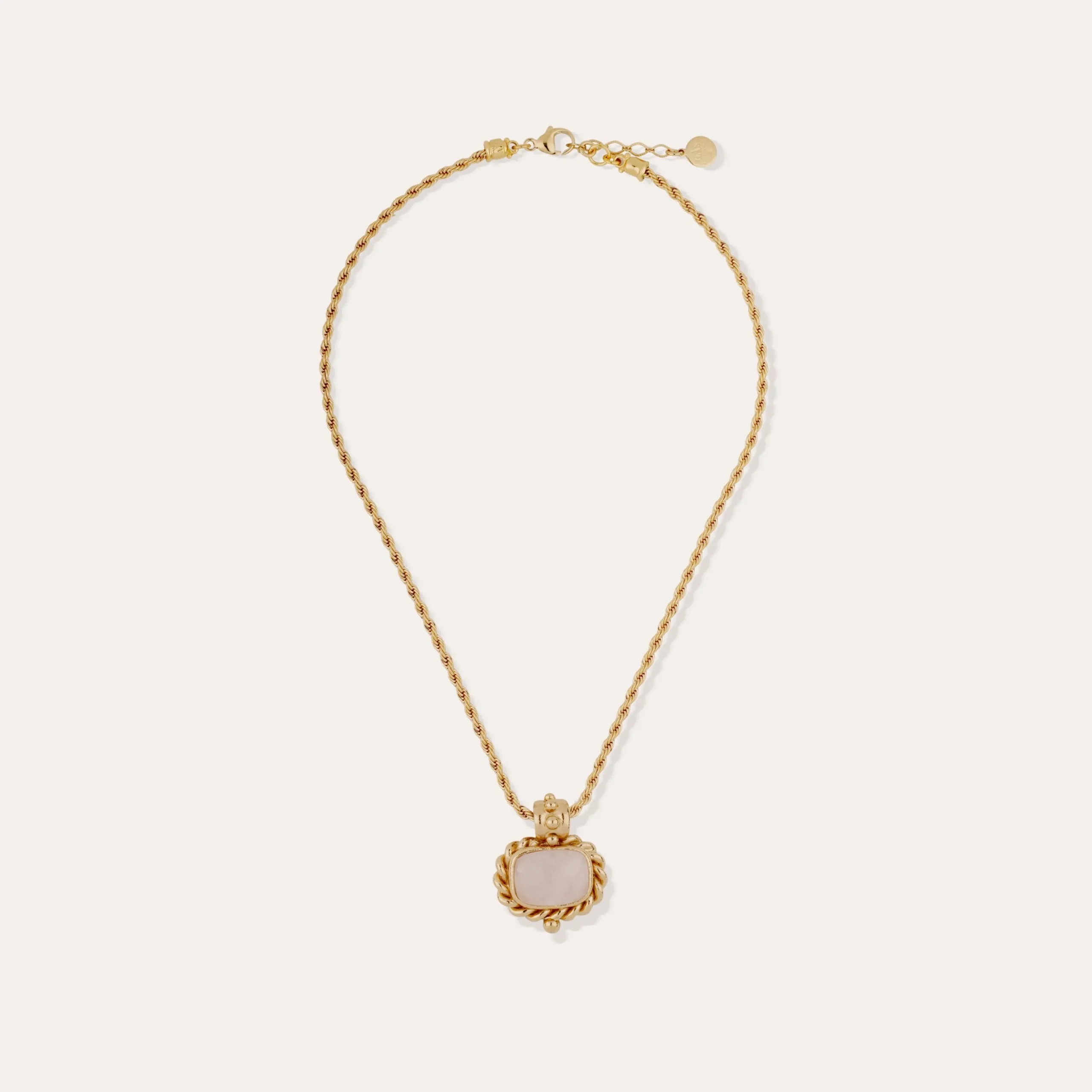 Collier Amarante - Quartz Rose