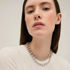 Collier Atik chaîne double