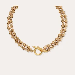 Collier Atik chaîne double