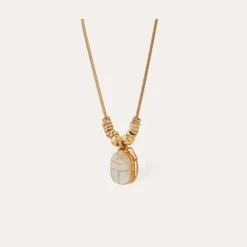 Collier Bia Scaramouche - Nacre Blanche