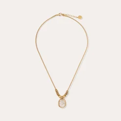 Collier Bia Scaramouche - Nacre Blanche